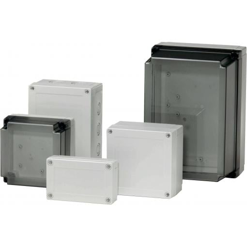 Fibox PCM 200/150 G 6016329 univerzální pouzdro 255 x 180 x 150 x 150 polykarbonát šedobílá (RAL 7035) 1 ks