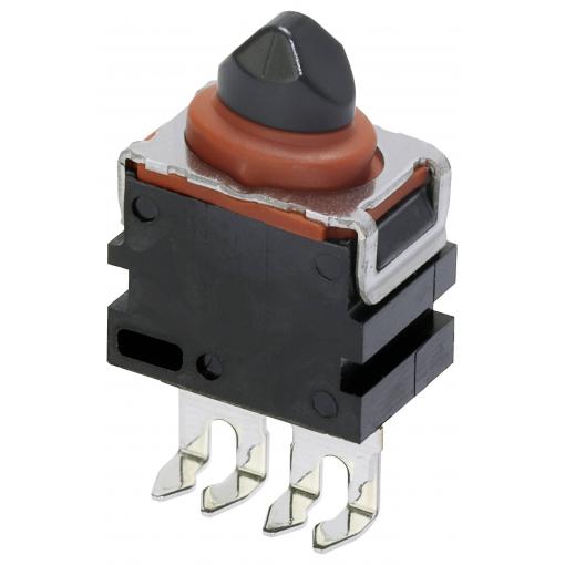 Omron D2EW-A02S mikrospínač 12 V/DC 0.1 A 1x zap/(vyp) IP67 1 ks Tray