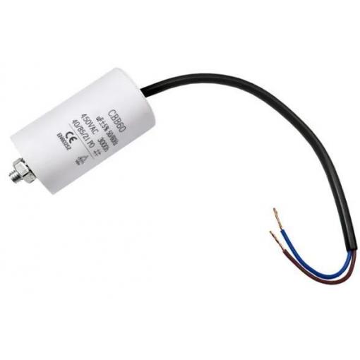 70uF/450V motorový kondenzátor CBB60, 50x120mm s kabelem