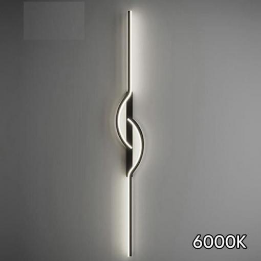 LED nástěnné svítidlo 60 cm, studená bílá 6000 K, 13 W