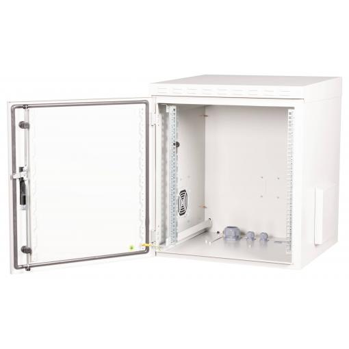 Roline 19 nástěnná rozváděcí skříň (š x v x h) 600 x 713 x 600 mm 12 U šedá