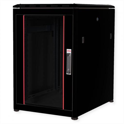 Roline 19 skříň pro datové sítě (š x v x h) 600 x 898 x 800 mm 16 U černá