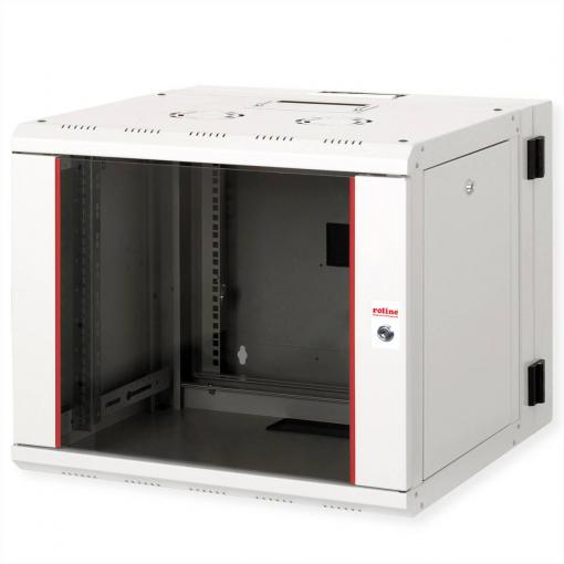 Roline 19 nástěnná rozváděcí skříň (š x v x h) 600 x 505 x 600 mm 9 U šedá