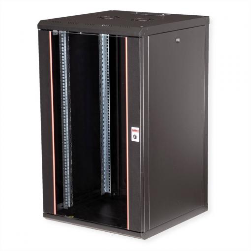 Roline 19 nástěnná rozváděcí skříň (š x v x h) 600 x 996 x 600 mm 20 U černá