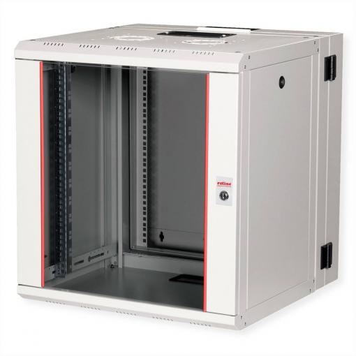 Roline 19 nástěnná rozváděcí skříň (š x v x h) 600 x 640 x 600 mm 12 U šedá
