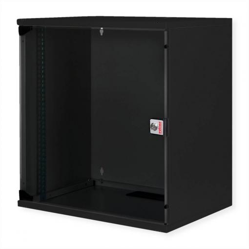 Roline 19 nástěnná rozváděcí skříň (š x v x h) 540 x 595 x 400 mm 12 U černá