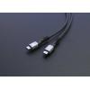 Manhattan Thunderbolt™ kabel USB 4.0 Thunderbolt ™ (USB-C ®) zástrčka 1.00 m černá oboustranně zapojitelná zástrčka, dvoužilový stíněný 356374