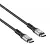 Manhattan Thunderbolt™ kabel USB 4.0 Thunderbolt ™ (USB-C ®) zástrčka 1.00 m černá oboustranně zapojitelná zástrčka, dvoužilový stíněný 356374