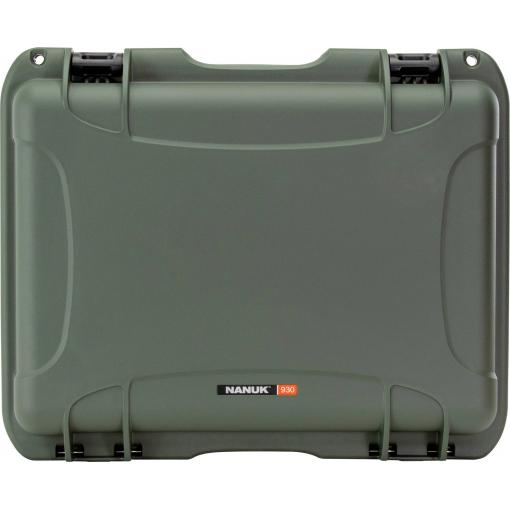 NANUK Mod. 930 Transportní kufřík, (š x v x h) 457 x 175 x 330 mm, armádní zelená , 930-1006