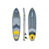Paddleboard REBEL RBA-4507 Grey