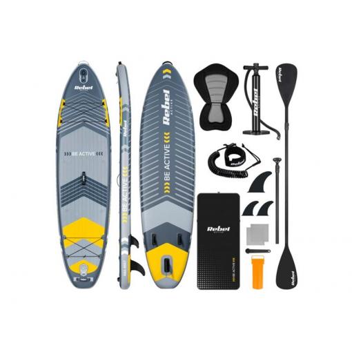 Paddleboard REBEL RBA-4507 Grey