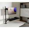 My Wall držák na stůl pro monitor HL63L 1 Displej: (s) 43,2 cm (17) - 81,3 cm (32) černá nastavitelná výška, naklápěcí, nakláněcí, odkládací místo na klávesnici