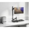 My Wall držák na stůl pro monitor HL63L 1 Displej: (s) 43,2 cm (17) - 81,3 cm (32) černá nastavitelná výška, naklápěcí, nakláněcí, odkládací místo na klávesnici