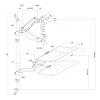 My Wall držák na zeď pro monitor HL64L 1 Displej: (s) 43,2 cm (17) - 81,3 cm (32) černá nastavitelná výška, naklápěcí, nakláněcí, odkládací místo na klávesnici