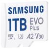 Samsung microSD Card EVO Plus paměťová karta microSD Retail 1 TB A2 Application Performance Class, v30 Video Speed Class, UHS-Class 3, Class 10 vodotěsné, vč.