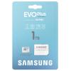 Samsung microSD Card EVO Plus paměťová karta microSD Retail 1 TB A2 Application Performance Class, v30 Video Speed Class, UHS-Class 3, Class 10 vodotěsné, vč.