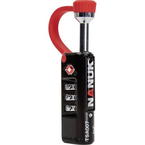 NANUK 900-TSA LOCK NANUK visací zámek TSA černá/červená na heslo