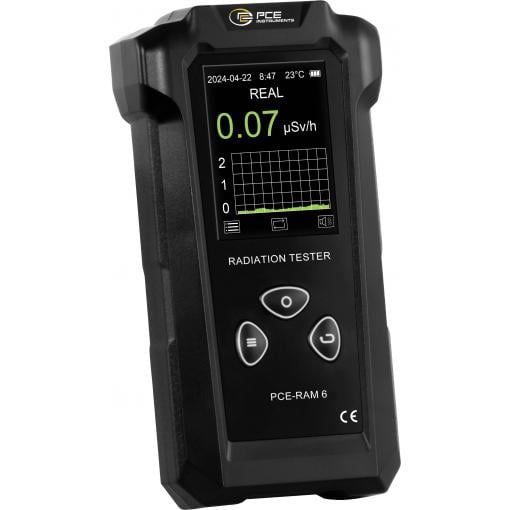 PCE Instruments Geigerův - Müllerův detektor radiace, záření gama, rentgenové , beta