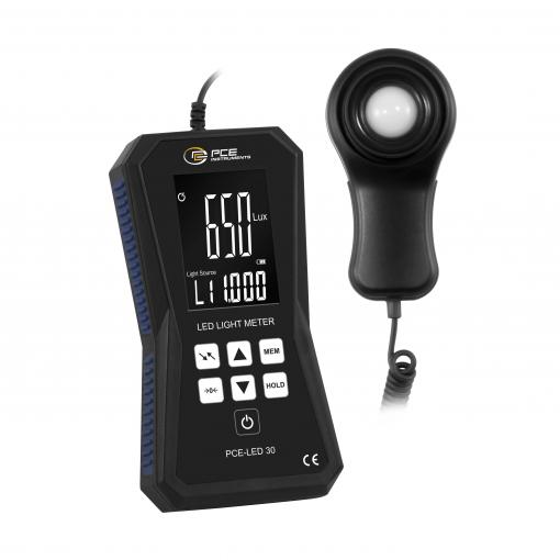 PCE Instruments PCE-LED 30 LED luxmetr 40 - 400000 lx