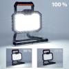 Solight LED reflektor 20W, přenosný, nabíjecí, 2000lm, oranžovo-černý - WM-20W-RE