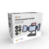 Solight LED reflektor 50W, přenosný, nabíjecí, 5000lm, oranžovo-černý - WM-50W-RE