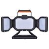 Solight LED reflektor 30W, přenosný, nabíjecí, 3000lm, oranžovo-černý - WM-30W-RE