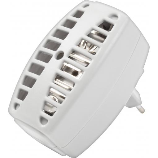 Gardigo UV-Stecker Mücken-Abwehr 25144DEFR UV lapač hmyzu UV světlo, mřížka pod napětím 0.7 W (d x š x v) 100 x 100 x 55 mm bílá 1 ks