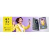 Easypix V48 Pocket Anthrazite digitální fotoaparát 8 Megapixel antracitová integrovaný akumulátor, 4K video, Full HD videozáznam, s vestavěným bleskem