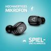 Lamax Dots3 Headset do uší (In Ear) Bluetooth® stereo černá Indikátor nabití, Nabíjecí pouzdro, regulace hlasitosti, odolné vůči potu, dotykové ovládání,