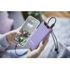 Intenso F10000 powerbanka Li-Pol, 10000 mAh, Quick Charge, Dodávka energie, USB-A, USB-C®, nachová, Indikátor stavu