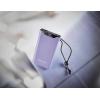 Intenso F10000 powerbanka Li-Pol, 10000 mAh, Quick Charge, Dodávka energie, USB-A, USB-C®, nachová, Indikátor stavu