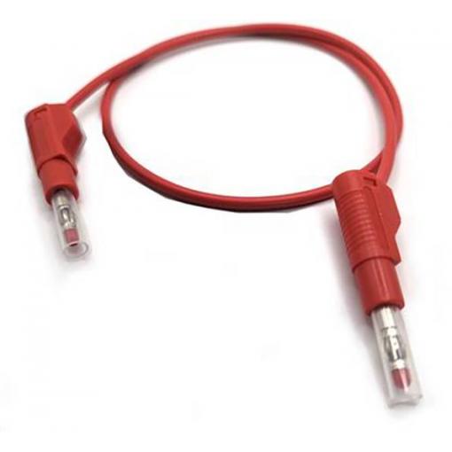 Mueller Electric 22.451-2M-2 měřicí kabel banánková zástrčka 4 mm banánková zástrčka 4 mm 2 m červená 1 ks