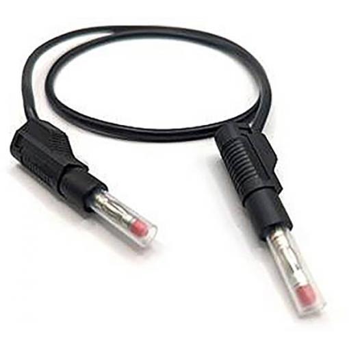 Mueller Electric 22.451-.50M-0 měřicí kabel banánková zástrčka 4 mm banánková zástrčka 4 mm 0.5 m černá 1 ks
