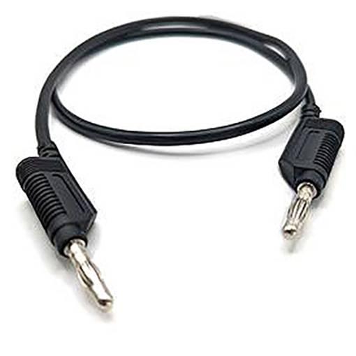 Mueller Electric 22.170-1.5M-0 měřicí kabel banánková zástrčka 4 mm banánková zástrčka 4 mm 1.5 m černá 1 ks