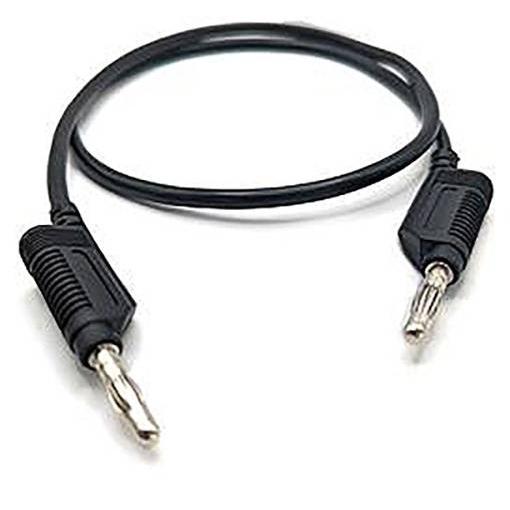 Mueller Electric 22.170-2M-0 měřicí kabel banánková zástrčka 4 mm banánková zástrčka 4 mm 2 m černá 1 ks