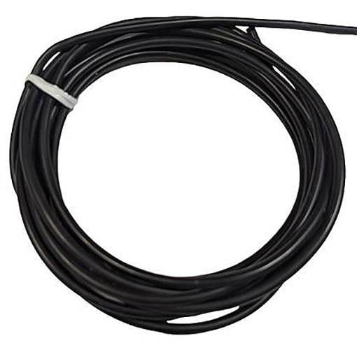 Mueller Electric WI-M-10-10-0 měděný drát, 1 x 6 mm² + 1 x 6 mm², černá, 3 m