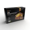 Solight LED dřevěný betlém podsvícený, 26x17cm, 6x LED, 2x AA - 1V276