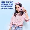Lamax InstaKid1 instantní fotoaparát 8 Megapixel růžová integrovaný akumulátor, s vestavěným bleskem, Full HD videozáznam, ochrana proti stříkající vodě