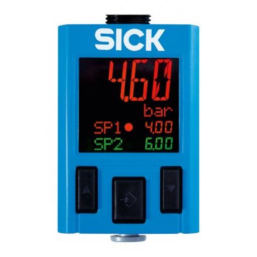 Tlakový spínač, řada: PAC50 Vzduch -1 bar 30 V dc IP67, IP65, max. tlak: 1 bar SICK
