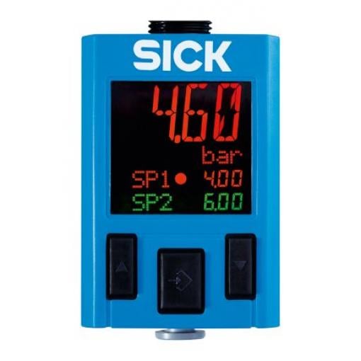 Tlakový spínač, řada: PAC50 Vzduch 0 bar 30 V dc IP65, IP67, max. tlak: 10 bar SICK