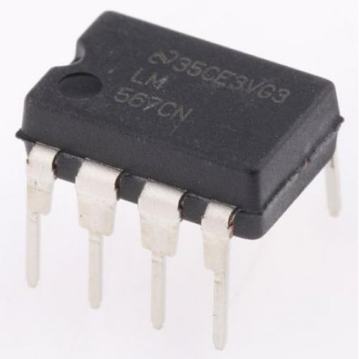 Texas Instruments DTMF dekodér 0.5 MHz 12 mA, počet kolíků: 8 kolíkový, MDIP
