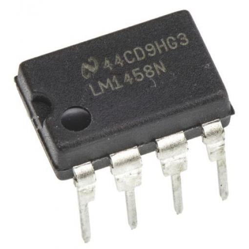 Texas Instruments Operační zesilovač 1 MHz 18 V, MDIP, počet kolíků: 8 kolíkový