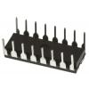 Texas Instruments Přístrojový zesilovač ofset 500 μV 2.5 MHz 4.5 mA CMRR 106 dB, PDIP, počet kolíků: 16 kolíkový