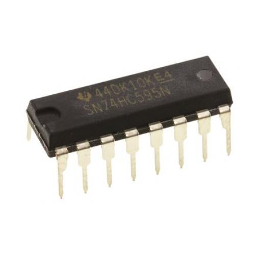 Texas Instruments 8 Průchozí otvor Binární Posuvný registr HC 16 PDIP