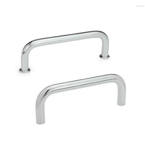 Držadlo barva Přírodní, Nerezová ocel, Přírodní, délka: 115 mm x 43 mm x 10 mm Ganter