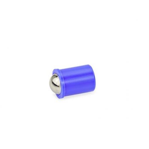 Kulový a pružinový čep Technopolymer, délka: 5 mm Ganter