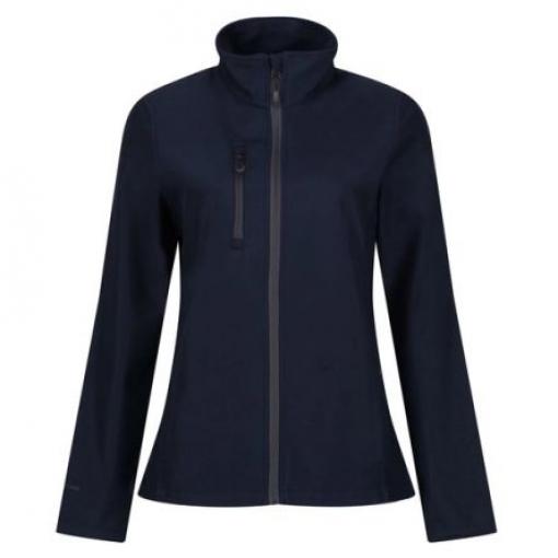 Regatta Professional Bunda Softshell Ženy, SC: 12, Tmavomodrá Odpuzující vodu, Lehké, řada: TRA616 No