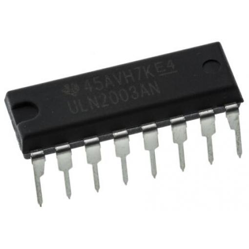 Texas Instruments Tranzistorové pole Darlington 7 500 mA NPN 50 V, PDIP, počet kolíků: 16 kolíkový