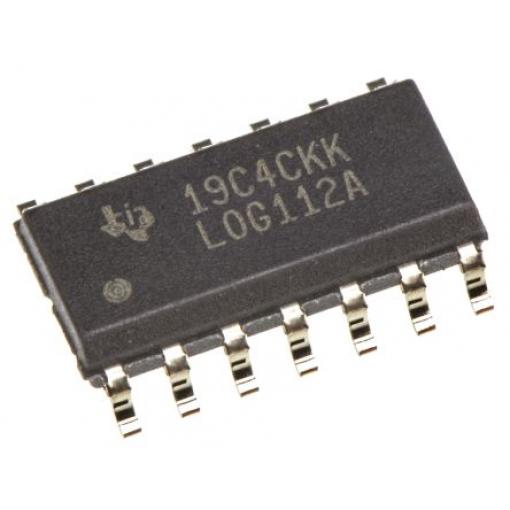 Texas Instruments Logaritmický zesilovač 18 V, SOIC, počet kolíků: 14 kolíkový