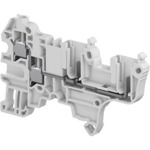 Entrelec Svorkovnice 1SNK805013R0000, řada: SNK, 800 V Šedá 0.2 to 4 mm² 1 Šroubová